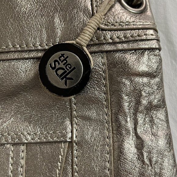 The Sak Leather Crossbody Purse Hobo Bronze - Picture 3 of 11